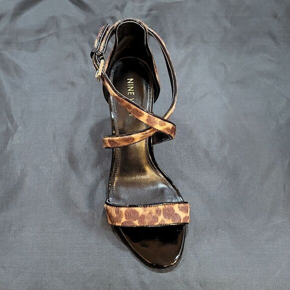 NINE WEST STRAPPY HIGH HEEL OPEN STILETTOS PUMP - Picture 15 of 16